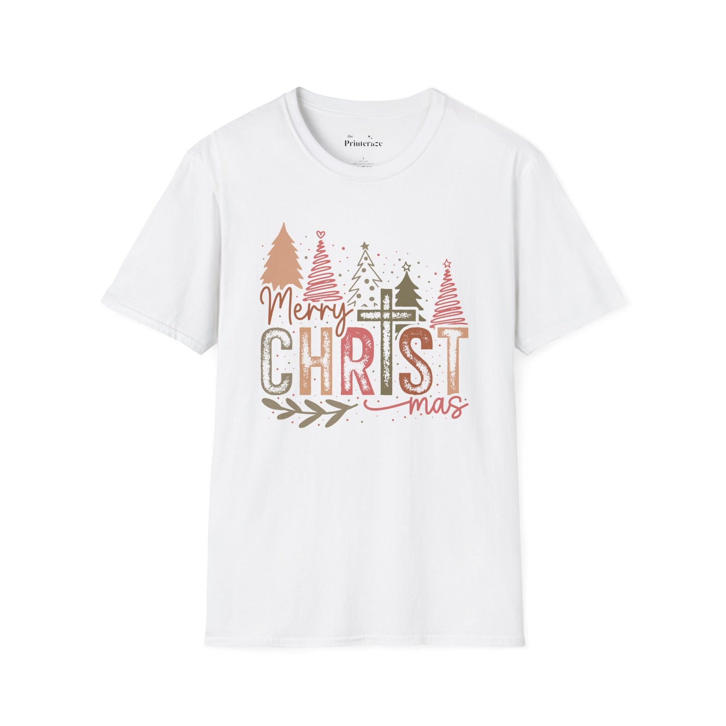 Rustic Christian Merry ChrisTmas Tee