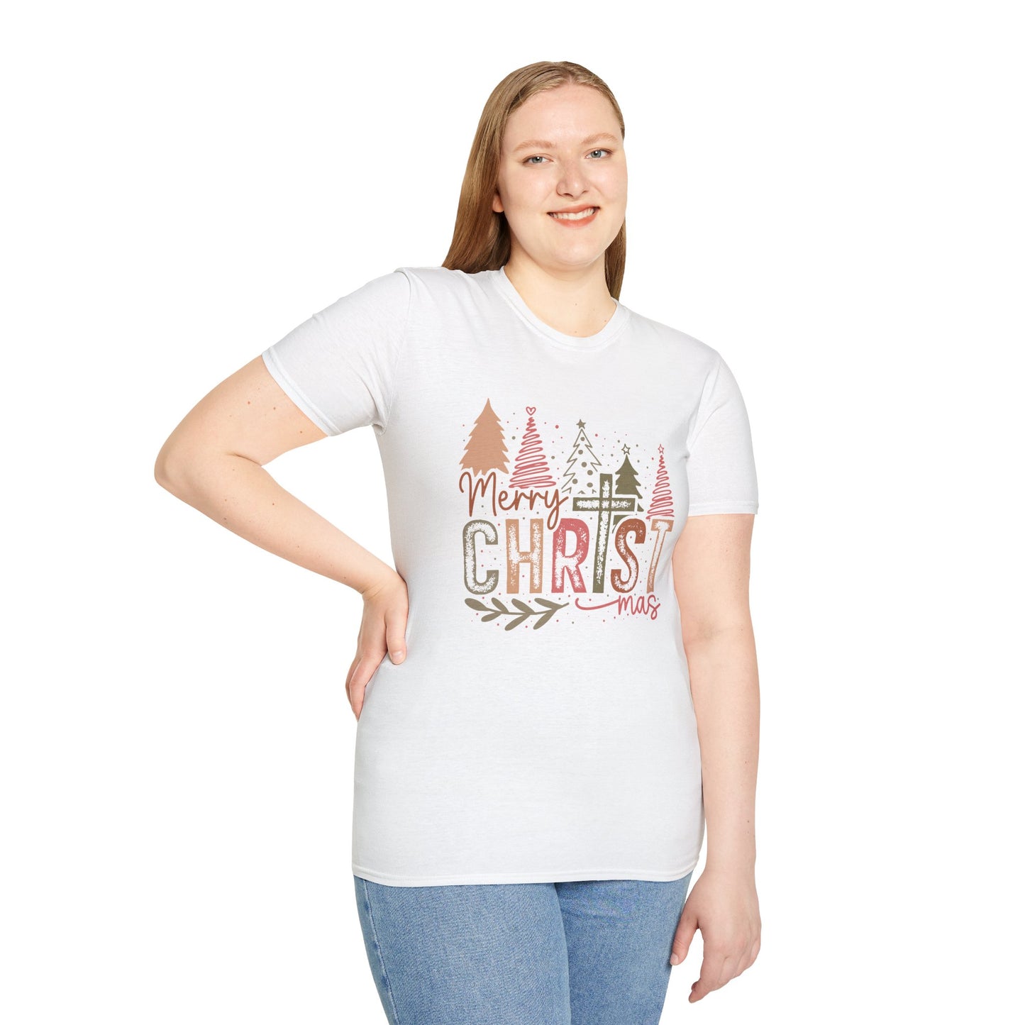 Rustic Christian Merry ChrisTmas Tee