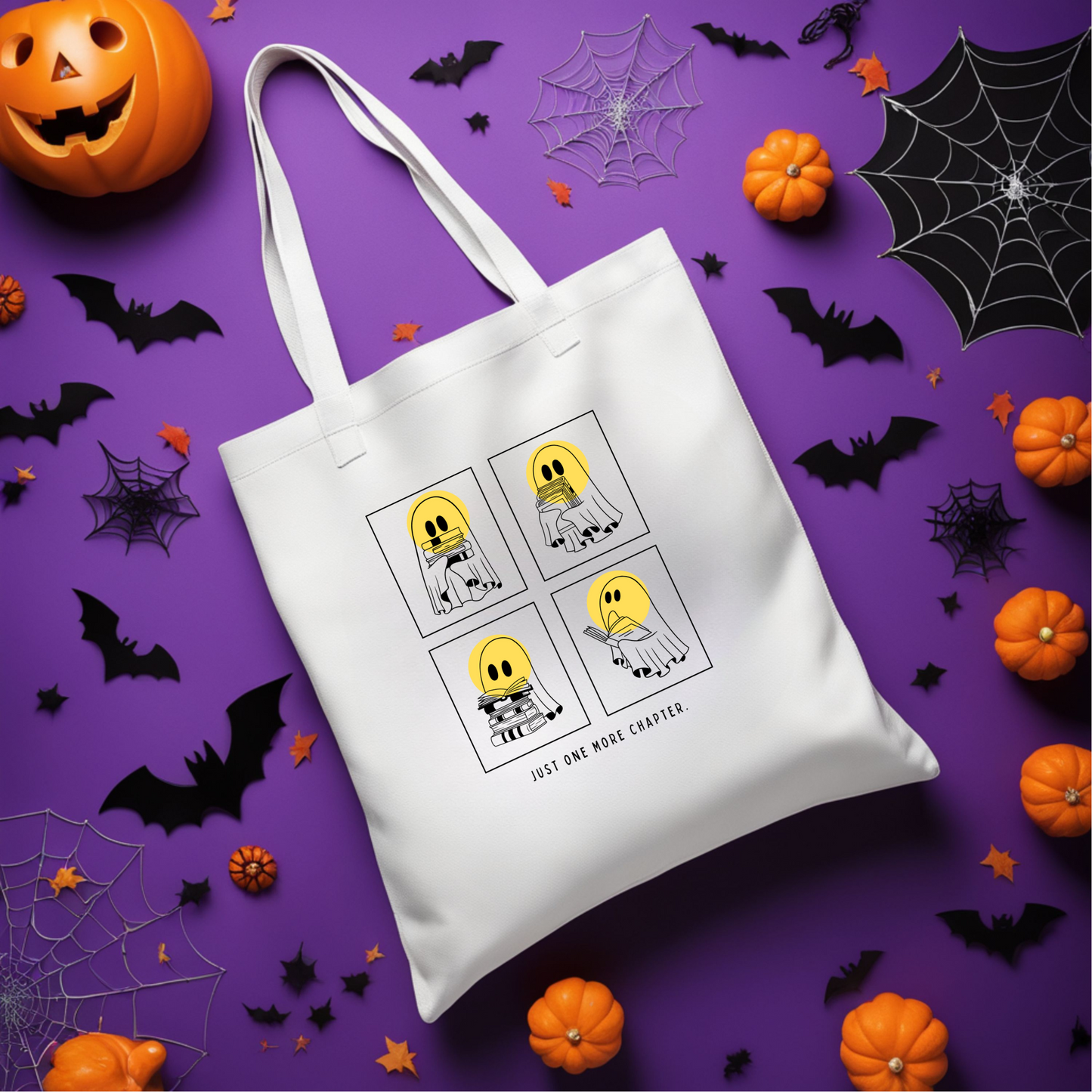 Halloween Just One More Chapter Tote