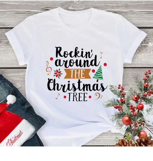 Casual Christmas Tee - Various Designs