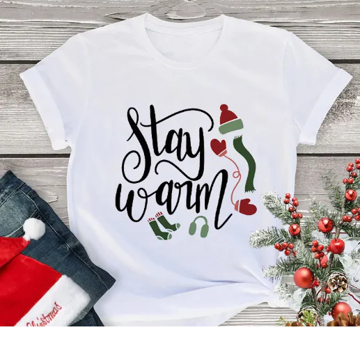 Casual Christmas Tee - Various Designs