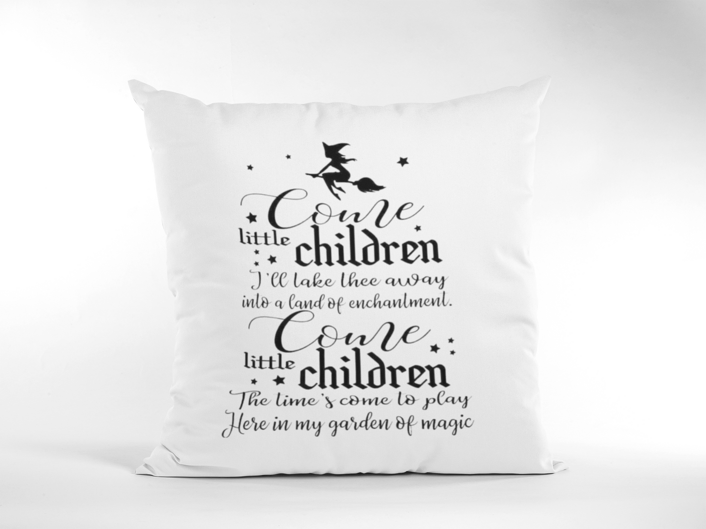 Halloween Witches 16"x16" Throw Pillowcases
