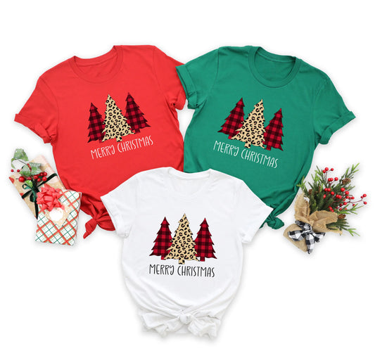 Merry Christmas Trees Tee