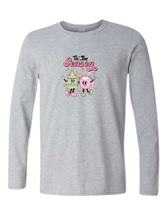 Christmas Tis the Season Long sleeve Tee