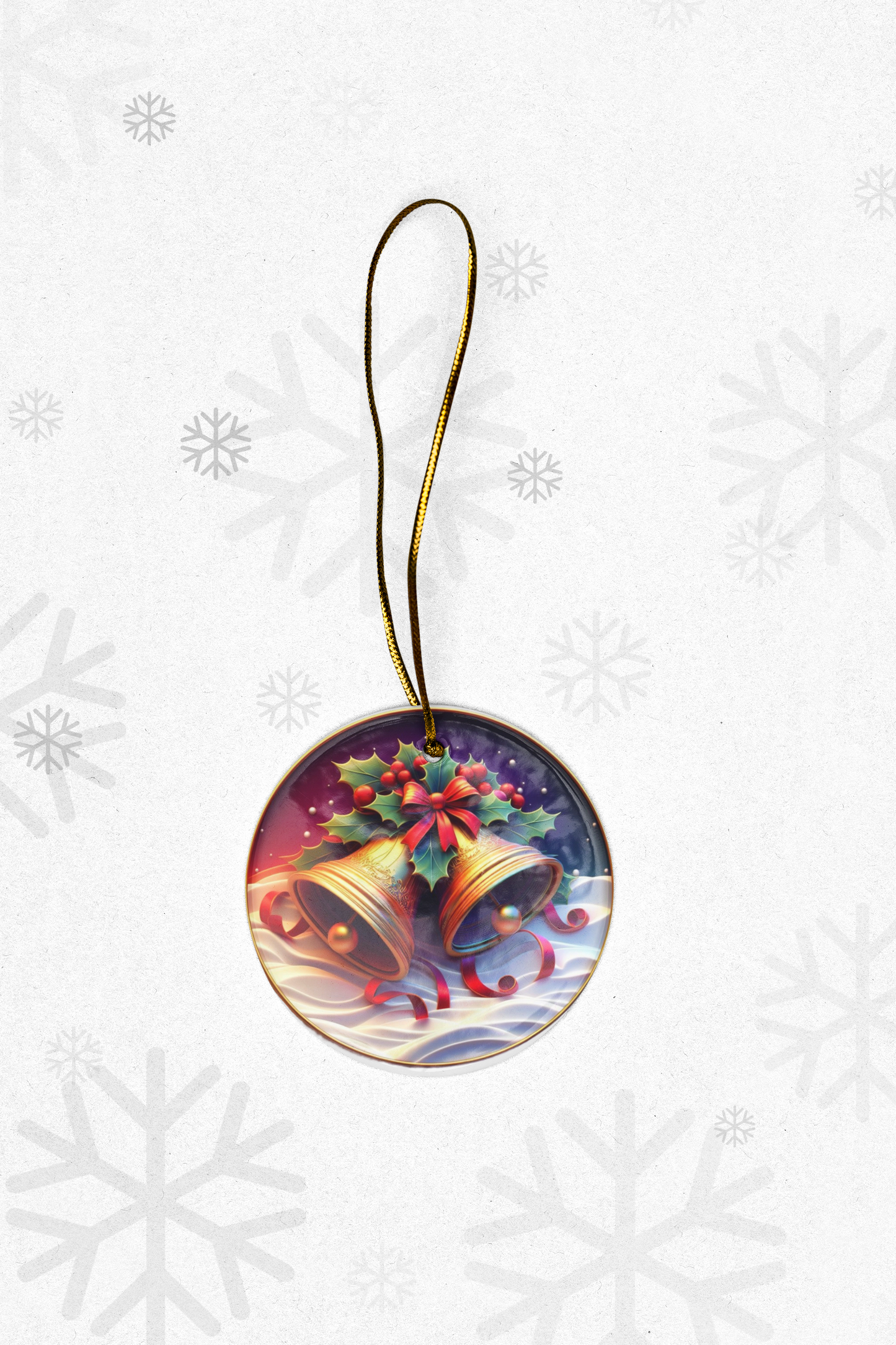 Christmas Bells Ornament 3D