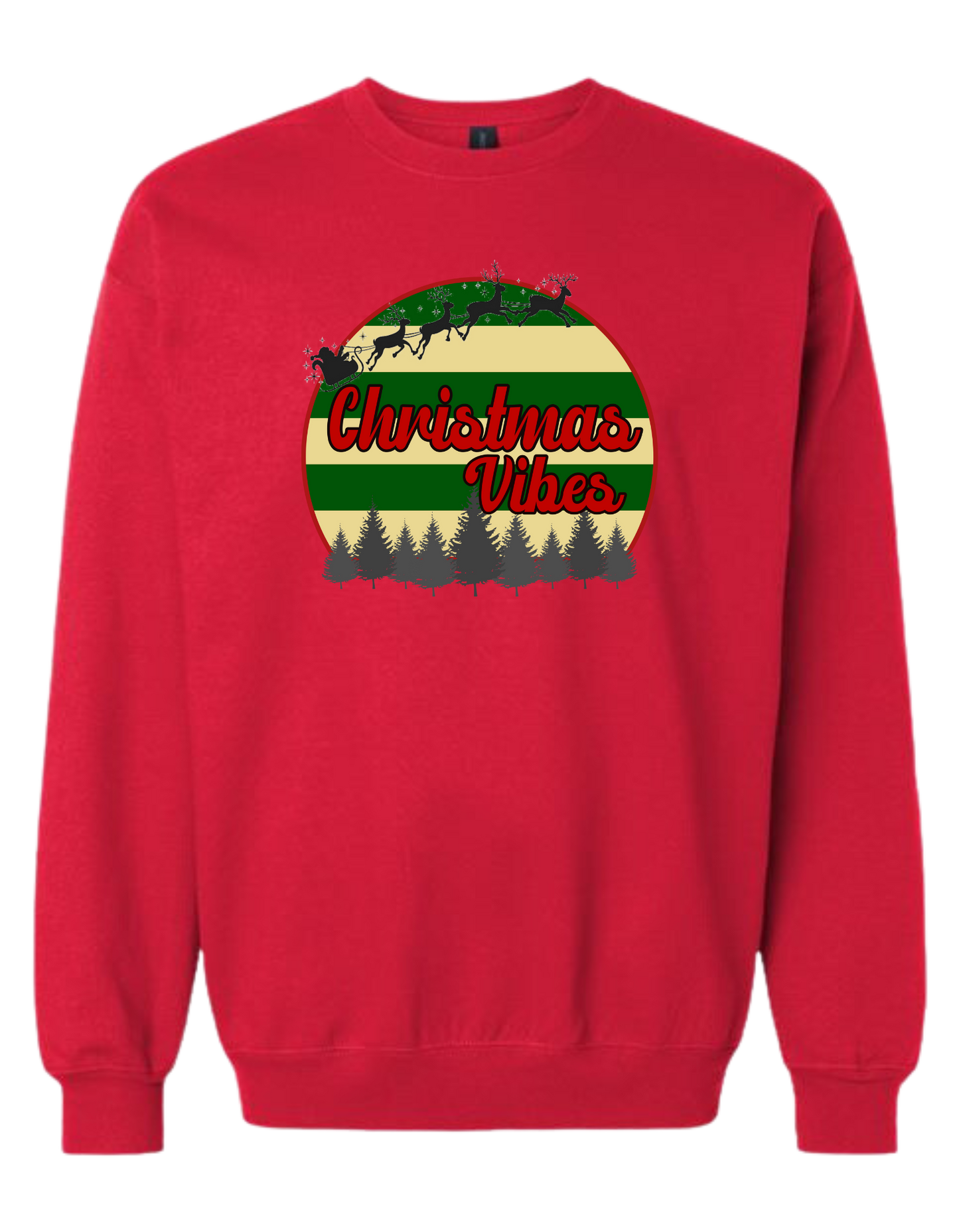 Christmas Vibes DTF Sweatshirt