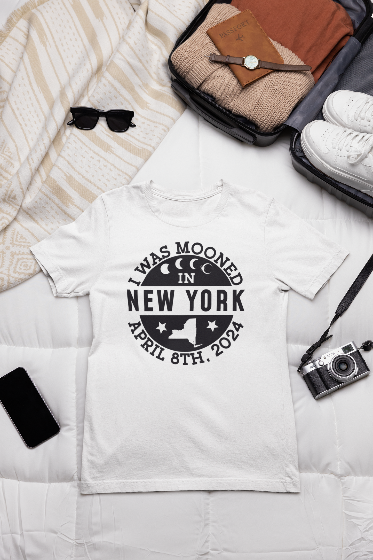 I Was Mooned in New York Eclipse Tee